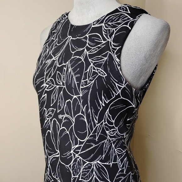 Lauren Ralph Lauren Silk Shift Dress S Floral Sleeveless Garden Wedding - Picture 2 of 5